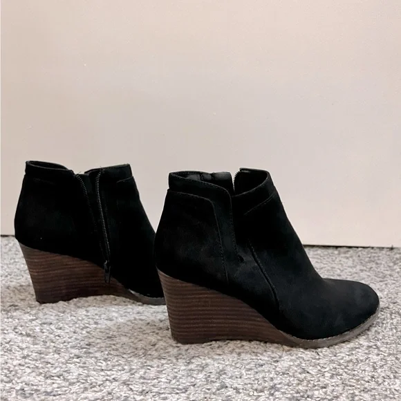 Madden Girl Shoes Greteel Madden Girl Black Wedge Booties